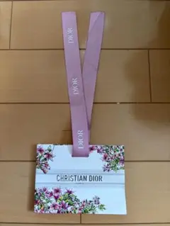 CHRISTIAN DIOR ショッパー ミニフラワーパターン