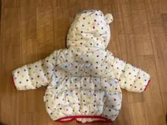 ベビーギャップ　baby GAP アウター　ダウン　くま耳　もこもこ