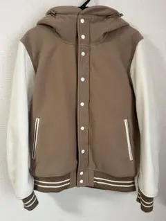 BEAMS フリース フード レイズドネック スタジャン