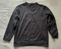 UNIQLO ニットフリース トップス XL 09 BLACK
