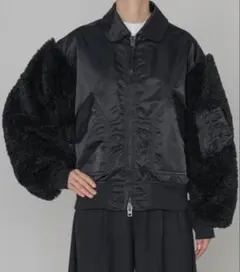 25AW ハイクHYKE ☆新品☆ダブルフェイス ダッフルコート ボア - メルカリ