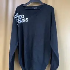 RCWB Vネックロゴニット　BLACK