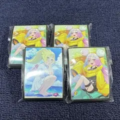 ポケモン ナンジャモ リーリエ スリーブ 4個セット