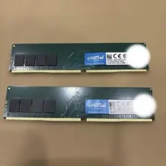 メモリエラーなし 32GB(16GBx2) DDR4 CT16G4DFS8266 - メルカリ