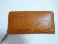 新品】SNOOPY カブセ長財布 SNPY-73054 キャメル - メルカリ