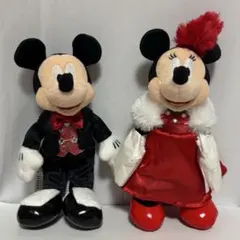 ビッグバンドビート　 ぬいぐるみバッジ　ミッキー　ミニー　セット