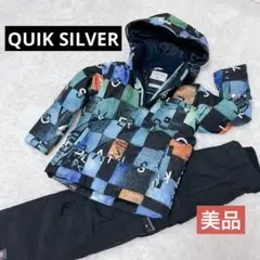 美品✨QUIK SILVER クイック シルバー　スノーウエア　120〜130
