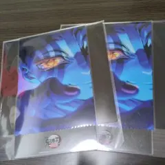 【未開封】鬼滅の刃 無限城編/映画特典/猗窩座クリアスタンド2枚セット