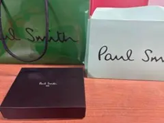 Paul Smith ポールスミス 折り財布 ブラック 保存袋付き