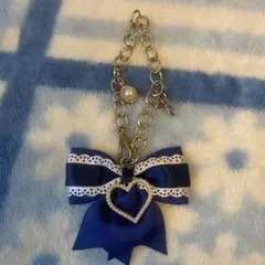 ハンドメイド リボンチャーム