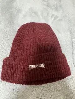 thrasher ビーニー　ニット帽