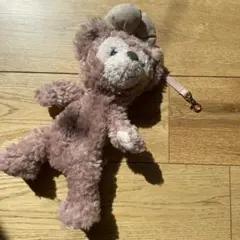 美品 シェリーメイ ディズニーシー ストラップ付き ポーチ 小物入れ ダッフィー