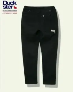 Duckster ストレッチツイル 6Pアスレチックパンツ L ブラックのサムネイル
