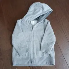 グレー　パーカー　70サイズ