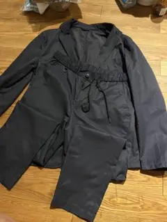 ナノユニバース　セットアップ　スーツ　ネイビー　M