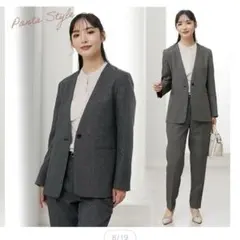 momoママ様【新品未使用】タグ付きANCHOR WOMANノーカラージャケット