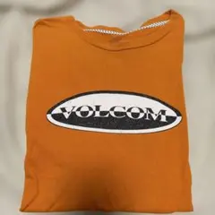 VOLCOM Tシャツ オレンジ Mサイズ