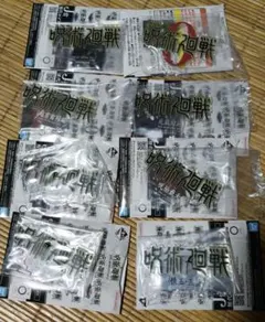 呪術廻戦5thanniversary　歴代ロゴアクスタ８点セット