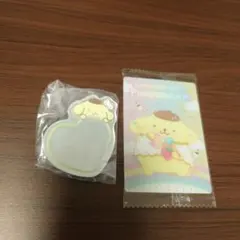 ポムポムプリン　アクリルミラークリップ