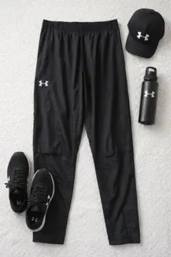 アンダーアーマー Under Armour ナイロンパンツ MD 黒