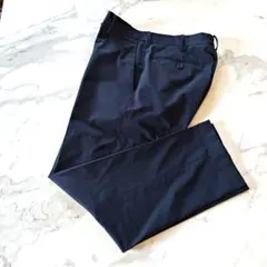 UNIQLO ユニクロ　感動パンツ　コットンライク　ネイビー 73cm/65cm