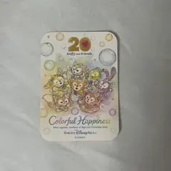 Duffy and Friends 20周年 ステッカー