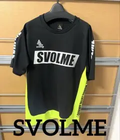 SVOLME スポーツウェア ブラック/イエロー　L