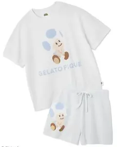 キノピオ　ジャガードプルオーバーショートパンツセット　ブルー　新品　未開封