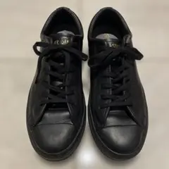 Converse ALL STAR ブラックレザー スニーカー
