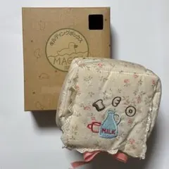 花柄 キルティングポーチ