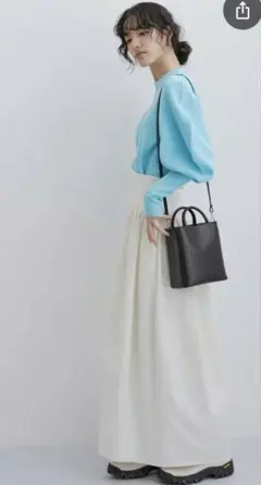ADAM ET ROPE' 2WAY ショルダーバッグ パープルのサムネイル