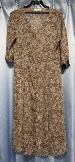 chocol raffine robe ペイズリー柄 7分袖のサムネイル