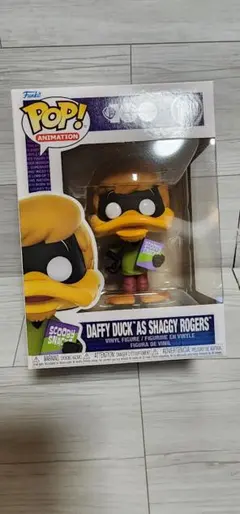 レア　ファンコポップ　Daffy Duck as Shaggy Rogers