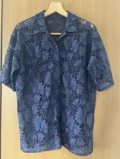 【新品未使用】PAGE BOY 花柄 レース 半袖シャツ