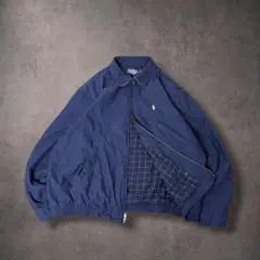 PolobyRalphLaurenスイングトップジャケットXL ネイビーポニーのサムネイル