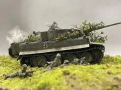戦車ジオラマ　1/72 クルスクの戦車戦