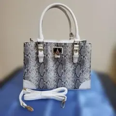 CECIL Mc BEE パイソン柄バッグ 2way 蛇柄 保管品