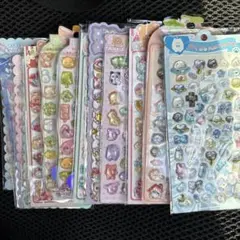 立体ぷっくりシール　16枚セット　まとめ売り