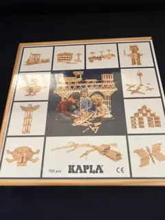 新品　フィルム包装　カプラ　KAPLA 木製ブロック 100pcs 積み木のサムネイル