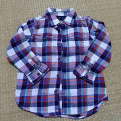 babyGap キッズ 長袖チェックシャツ