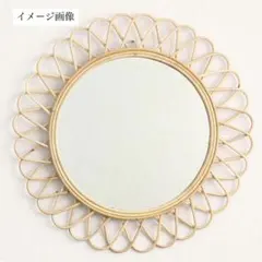 リナ ウォールミラー ピンクゴールド 八角形 - メルカリ