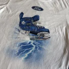 Ford Toronto Maple Leafs Tシャツ 企業ロゴ ホワイトのサムネイル