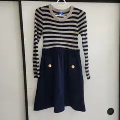 BLUE LABEL CRESTBRIDGE ストライプワンピース 38