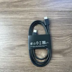 USB-C to USB-C ケーブル 黒　Apple アップル Google