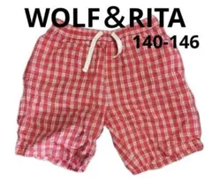 WOLF＆RITA 10y 140-146cm ハーフパンツ　タックパンツ　夏のサムネイル