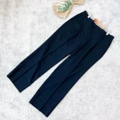 A3062【ランバンコレクション】メンズスラックス/ネイビー/オフィス/ビジネス