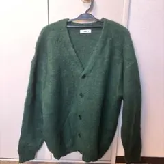 WEGO モヘアライクBIGカーディガン 緑 Mサイズのサムネイル
