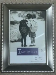 CONNOISSEUR シルバーフォトフレーム 3.5x5インチ