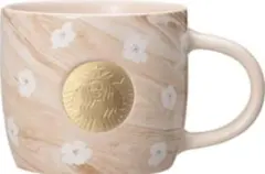 スタバ　Starbucks SAKURA2025マグメダルマーブル355ml