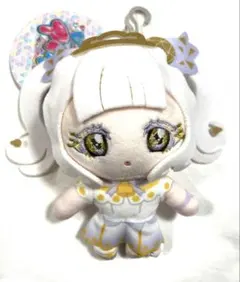 リング ひみつのアイプリ マスコットチャーム　ぬいぐるみ リング姫 クローバー